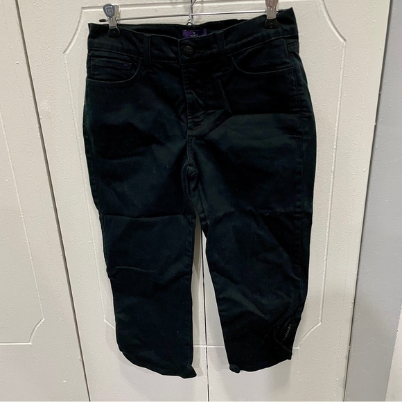 NYDJ Black Crop Jeans - Picture 1 of 13